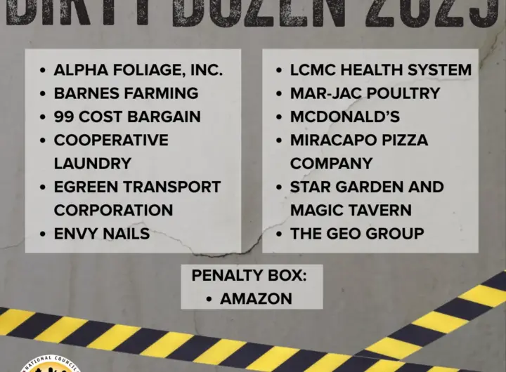 dirty dozen — DE news