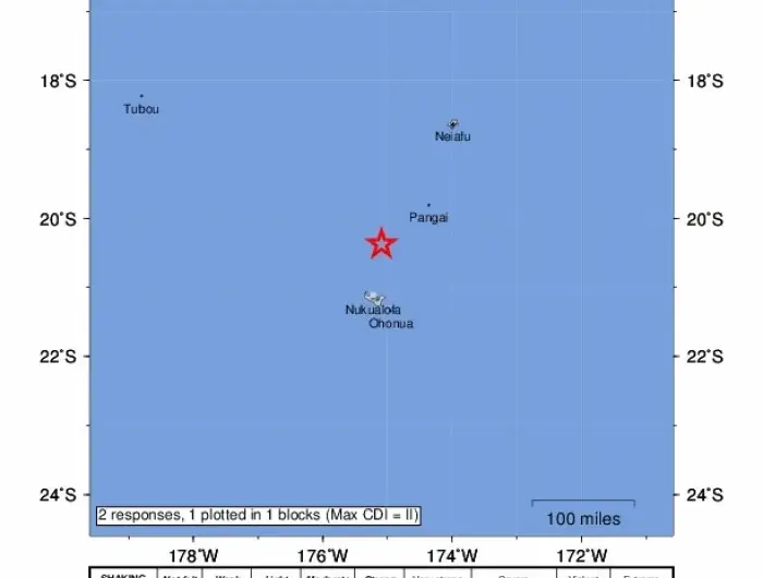 erdbeben tonga — DE news
