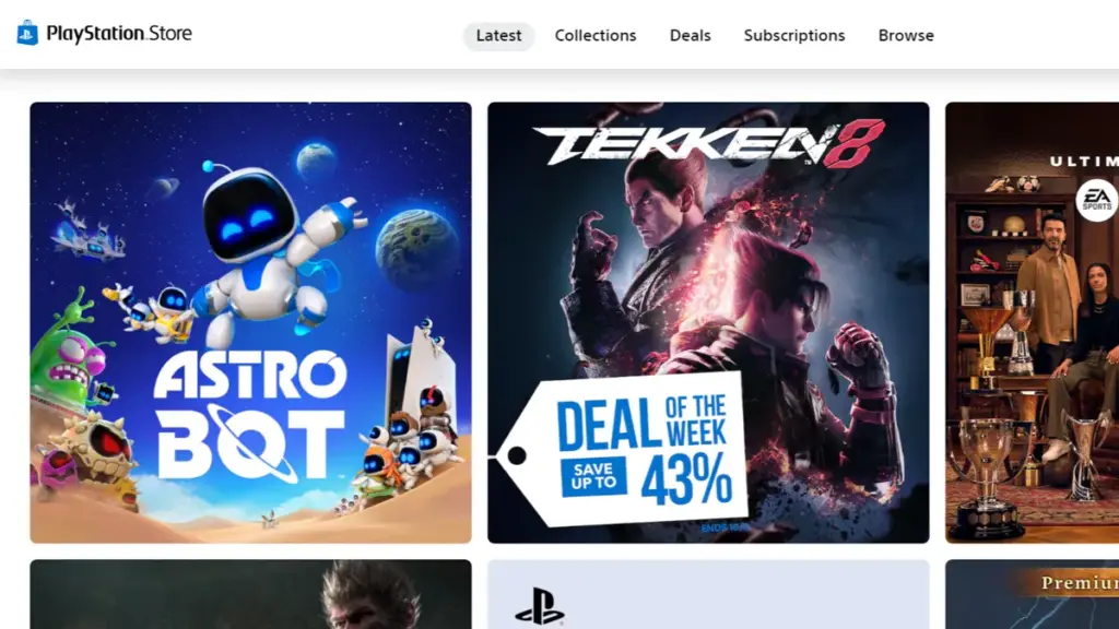 playstation store — DE news