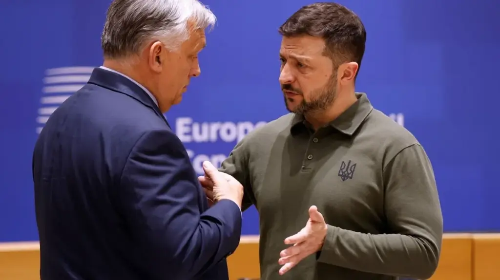 selenskyj droht orbán — DE news