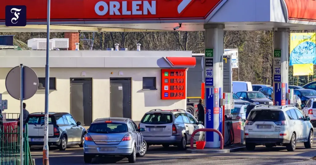 zoll kontrolliert tank touristen — DE news
