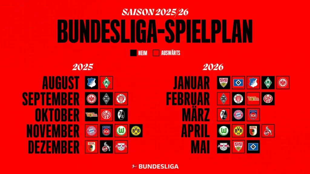 fußball-bundesliga 2025/26 — DE news