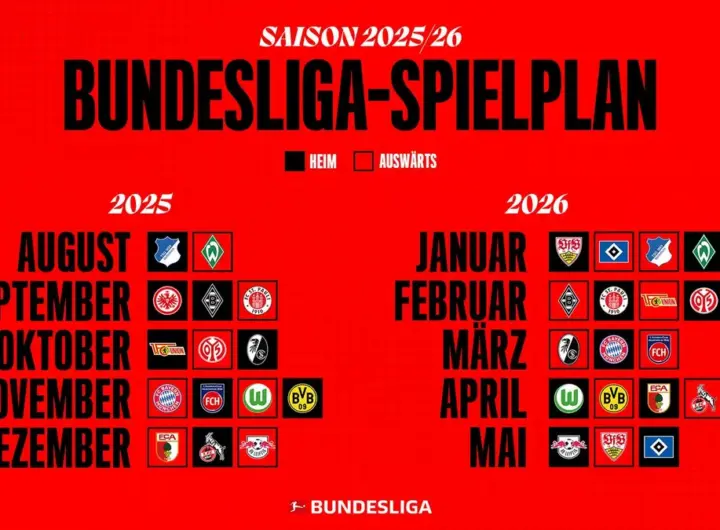 fußball-bundesliga 2025/26 — DE news