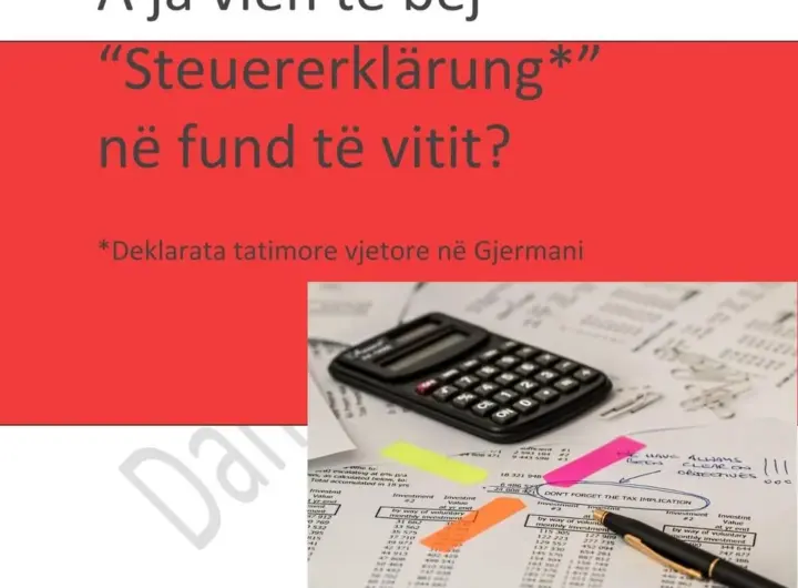 steuererklärung — DE news