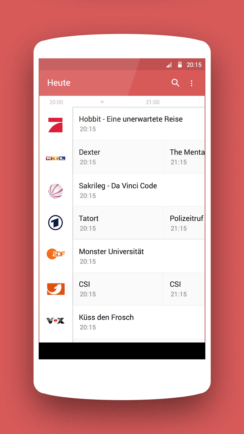 tv programm — DE news