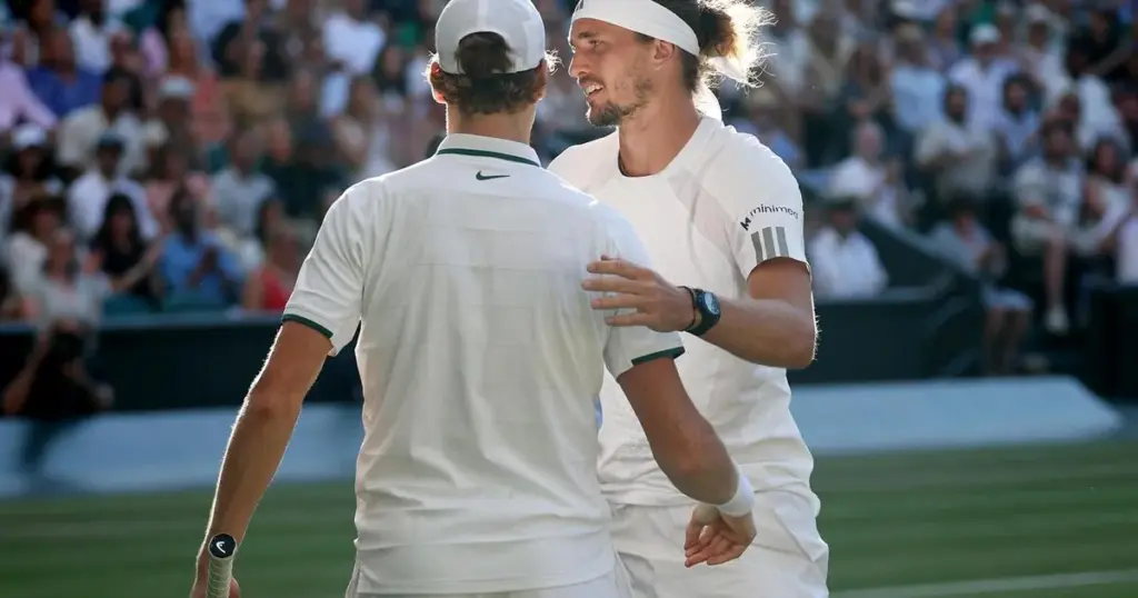 Tennis: Schock-Szene im Finale von Wimbledon: So steht es um das Knie von Alexander Zverev - BILD